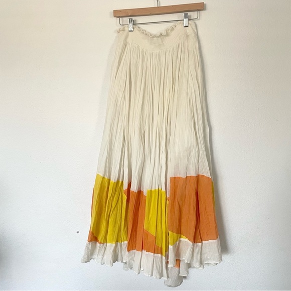 Free People sunshine colorblock skirt - Picture 4 of 11